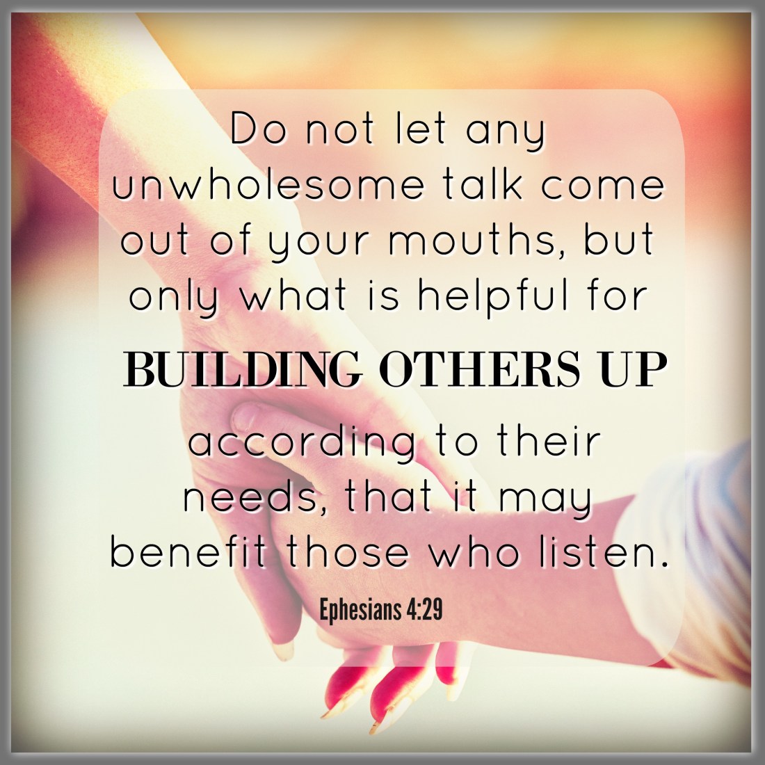 1-30-16Ephesians4-29